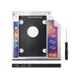Nanocable Adaptador SATA para Disco Duro de 2,5 Pulgadas (7,0 mm) a Unidad Óptica de 9,5 mm